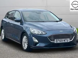 Blue Used 2020 Ford Focus Titanium Hatchback | £14,066 (Fair price)