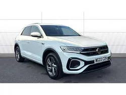 White Used 2022 VW T-Roc R-line SUV | £21,009 (Good price)