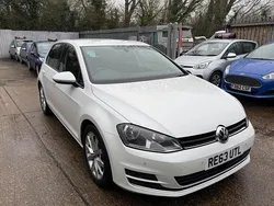 White Used 2013 VW Golf VII GT Hatchback | £7,995 (Fair price)
