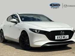 White Used 2021 Mazda 3 Edition Hatchback | £16,595 (Fair price)