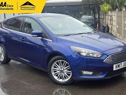 Blue Used 2017 Ford Focus Zetec Hatchback | £4,995 (A bit pricey)