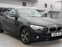 Black Used 2016 BMW 118 Sport Line Hatchback | £5,994 (Fair price)