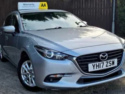 Silver Used 2017 Mazda 3 Hatchback | £8,395 (Fair price)