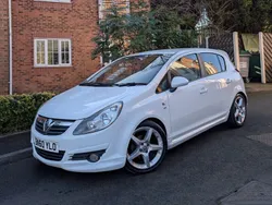 White Used 2010 Vauxhall Corsa SRi Hatchback | £2,395 (Fair price)