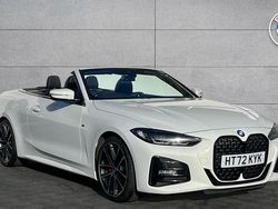 White Used 2023 BMW 420 M Sport Cabriolet | £34,491 (Fair price)
