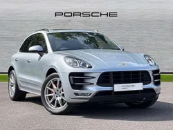 Silver Used 2015 Porsche Macan Turbo SUV | £32,950 (Expensive)