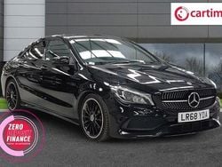 Black Used 2018 Mercedes CLA220 AMG line Sedan | £15,399 (Fair price)