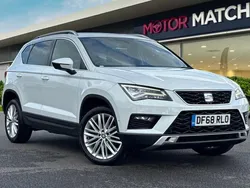White Used 2019 Seat Ateca XCELLENCE SUV | £11,799 (Fair price)