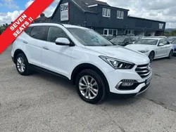 White Used 2016 Hyundai Santa Fe Premium SUV | £10,995 (Fair price)