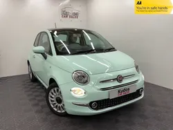 Green Used 2019 Fiat 500 Lounge Hatchback | £7,290 (Fair price)