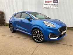 Blue Used 2022 Ford Puma ST-Line Hatchback | £19,290 (A bit pricey)
