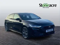 Black Used 2023 Ford Focus ST-Line Hatchback | £18,490 (Fair price)