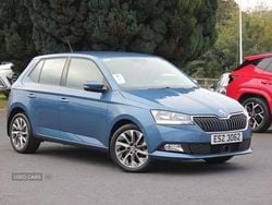 Blue Used 2021 Skoda Fabia SE Drive Hatchback | £10,990 (Fair price)
