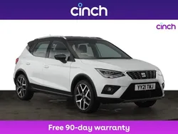 White Used 2021 Seat Arona XCELLENCE Lux SUV | £14,599 (Fair price)