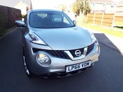 Silver Used 2017 Nissan Juke Tekna SUV | £6,900 (Fair price)