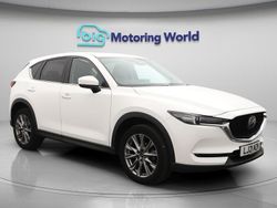 White Used 2021 Mazda CX-5 Inclusive SUV | £19,696 (Good price)