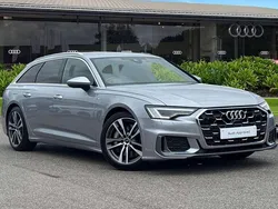Silver Used 2023 Audi A6 S-Line Estate | £36,490 (Expensive)