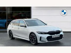 Mineral white Used 2025 BMW 320 M Sport Estate | £37,290 (Expensive)