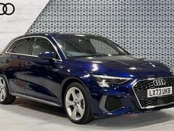 Blue Used 2023 Audi A3 e-tron S-Line Hatchback | £25,597 (Fair price)
