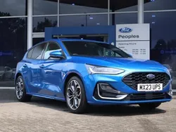 Blue Used 2023 Ford Focus ST-Line Hatchback | £20,796 (A bit pricey)