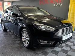 Black Used 2018 Ford Focus Titanium Hatchback | £8,172 (Good price)