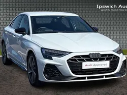 White Used 2024 Audi A3 Black Edition Sedan | £30,331 (Expensive)