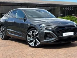 Grey Used 2024 Audi Q8 e-tron Comfort SUV | £49,980 (Expensive)