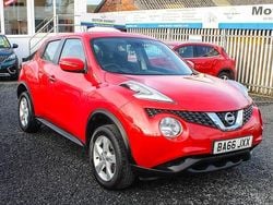 Red Used 2017 Nissan Juke Visia SUV | £5,495 (Good price)