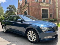 Blue Used 2017 Skoda Superb SE Hatchback | £11,232 (Fair price)