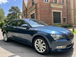 Blue Used 2017 Skoda Superb SE Hatchback | £11,232 (Fair price)
