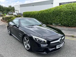 Black Used 2017 Mercedes SL400 AMG line Cabriolet | £34,950 (A bit pricey)