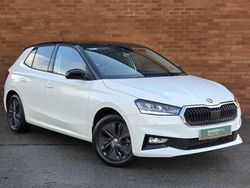 Candy white black magic pearl effect Used 2023 Skoda Fabia Colour Edition Hatchback | £15,390 (Fair price)