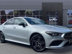 Silver Used 2022 Mercedes CLA250e AMG Line Premium Sedan | £24,506 (Fair price)