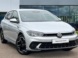 Reflex silver metallic New 2025 VW Polo R-line Hatchback | £22,603 (Expensive)
