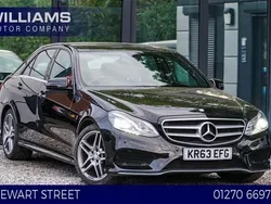 Black Used 2014 Mercedes E250 AMG Sedan | £7,690 (Good price)