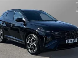 Abyss black Used 2025 Hyundai Tucson N Line SUV | £30,444 (Expensive)