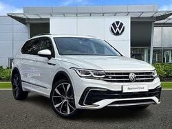 White Used 2023 VW Tiguan Allspace R-line SUV | £30,244 (Fair price)