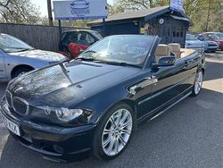 Black Used 2004 BMW 325 Sport Line Cabriolet | £3,995