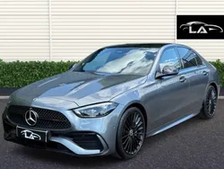 Grey Used 2023 Mercedes C220 AMG Line Premium Sedan | £32,995