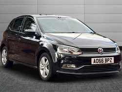 Black Used 2016 VW Polo Match Hatchback | £9,495 (Fair price)