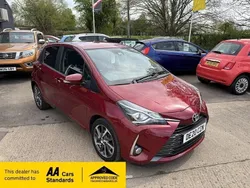 Red Used 2020 Toyota Yaris Hatchback | £8,995 (Fair price)