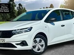 White Used 2022 Dacia Sandero Essentiel Hatchback | £8,995 (Fair price)