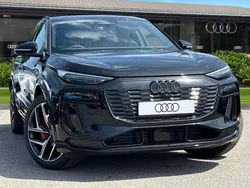 Black New 2025 Audi Q6 e-tron Performance SUV | £65,980 (Good price)