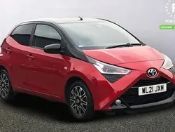 Red Used 2021 Toyota Aygo X-clusiv Hatchback | £9,699 (Fair price)