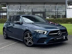 Blue Used 2022 Mercedes A200 Executive Hatchback | £20,000 (Fair price)