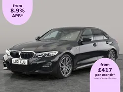 Black Used 2021 BMW 330 M Sport Sedan | £27,076 (Fair price)