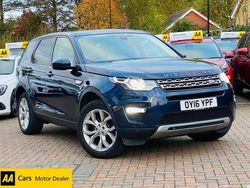 Blue Used 2016 Land Rover Discovery Sport HSE SUV | £10,150 (Good price)