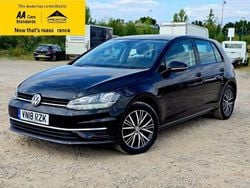 Black Used 2018 VW Golf VII SE Hatchback | £10,188 (Fair price)