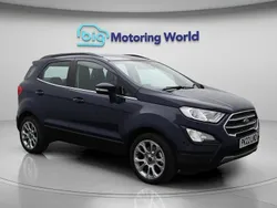 Blue Used 2022 Ford Ecosport Titanium SUV | £12,500 (Fair price)