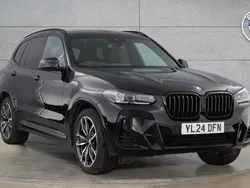 Black Used 2024 BMW X3 M Sport SUV | £46,450 (Fair price)